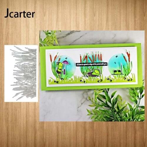 2021 New Design Grass Wheat Ears Metal Cutting Dies Shape Scrapbooking Craft Die Cut Stencil Card Make Mould Sheet Decoration