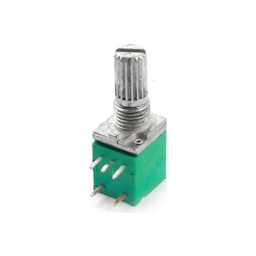 50K Ohm 5-Pin Through Hole Mount Rotary Adjustable Taper Potentiometer Switch