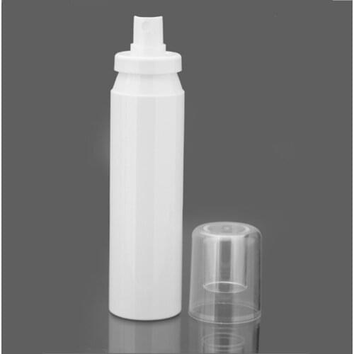 60ml High Quality,empty,food Grade , Plastic Cosmo Refillable Bottle with White Mist Sprayer Lid,pet Plastic Bottle Container