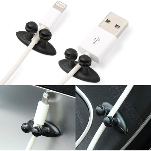 8PCS Car Charger Line Clamp Clamp Headphone/USB Cable Car Clip For Mazda 2 3 5 6 Axela CX-3 CX-4 CX-5 CX8