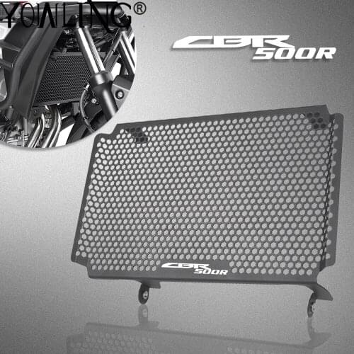 Motorcycle CNC Accessories Radiator Guard Protector Grille Grill Cover For Honda CBR500R CBR 500R 500 R 2016 2017 2018 2019 2020