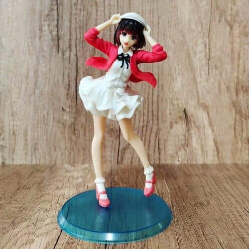 Anime Saenai Heroine No Sodatekata Megumi Kato girl PVC Action Anime figure Model Toys gift