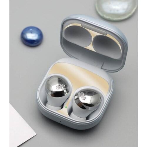 Wireless Noise-canceling Headphones Stickers Protective Decals For Samsung Buds Live Pro Headset Accessories Drop Shipping