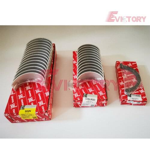 For Isuzu Truck 6HK1 engine rebuild kit 6HK1T piston + ring liner gasket bearing