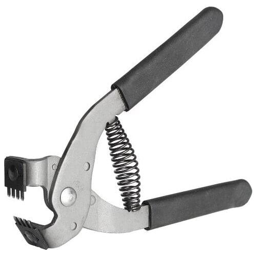 Leahter Stitching Hole Punchs Plier Clamp Cutter Hogard Diamond Cut Punch Leather Punch Tool 4mm Pitch 2/4 Prong