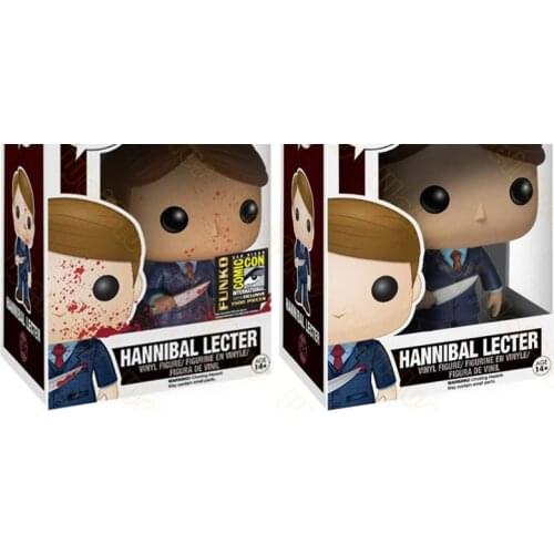 FUNKO Movies Hannibal #146 Lecter 10cm PVC Vinyl Action Figure Brinquedos Collection Model Toys for Children Gift