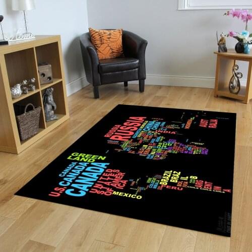 World Countries Pattern Carpet, Modern Rug, Corridor Carpet, 3d Print Carpet, Kids Room Rugs,Arts Rug,msig6