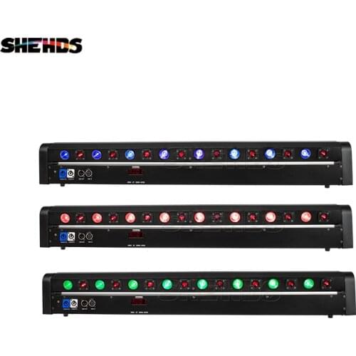 SHEHS 8x500mW Red Moving Head Laser Light + 8x9W RGB Beam Light WIth controller good for DJ Disco Stage effect free shipping