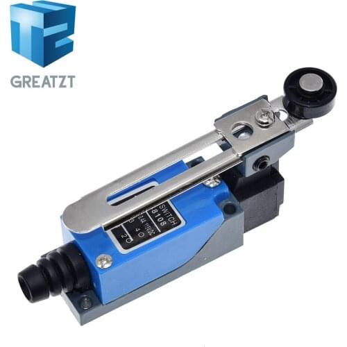 ME-8108 AC250V 5A limit switch Rotary Adjustable Roller Lever Arm Mini Limit Switch TZ-8108 Momentary