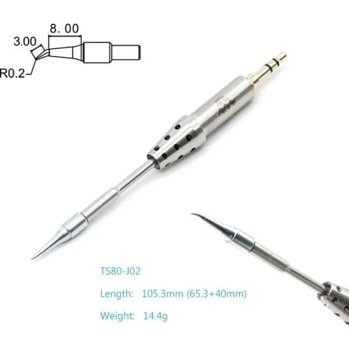 Metal Soldering Iron Tips TS80P Electric Soldering Iron Head Suitable for TS80P-main/more intelligent electric soldering iron