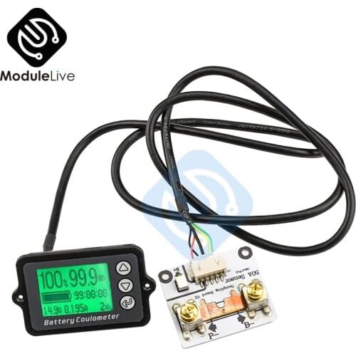 New TK15 80V 50A 100A 350A Battery Capacity Tester for Portable Equipment Car Current Power Monitor Indicator Ammeter Voltmeter