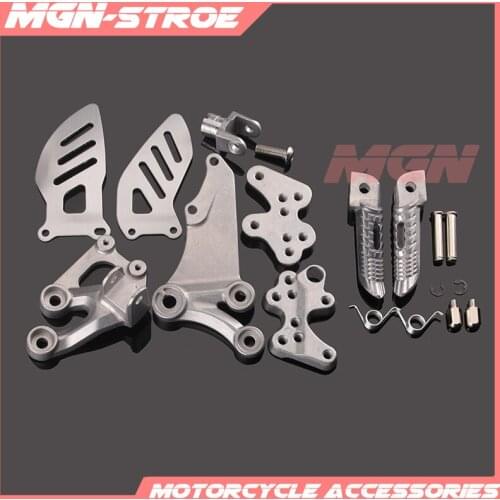 Front footpegs Foot pegs Footrest Pedals Bracket For GSXR600 GSXR750 GSX600R GSX750R GSXR 600 750 K6 K8 06 07 08 09