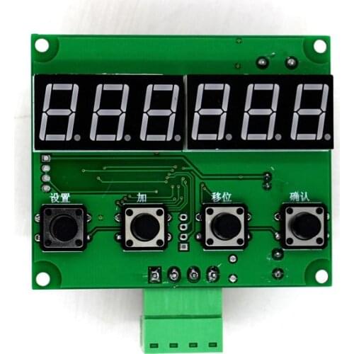 PLC Industrial Control Panel LED Text Monitor 485modbus-RTU Communication Operation Simple with Key OP320-A