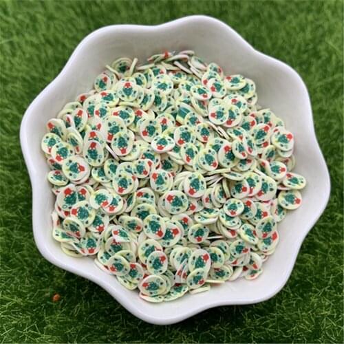 20g Christmas tree Resin for Resin DIY Supplies Nails Art Polymer Clear Clay accessories DIY Sequins scrapbook shakes Craft