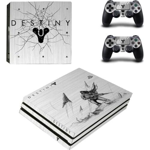 Destiny 2 PS4 Pro Stickers Play station 4 Skin Sticker Decals Cover For PlayStation 4 PS4 Pro Console & Controller Skins Vinyl