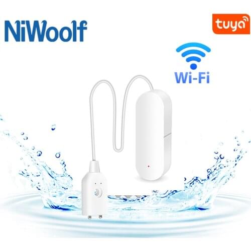 New Smart WiFi Water Leakage Detectors Tuya Water Sensor Compatible With Tuyasmart / Smart Life APP