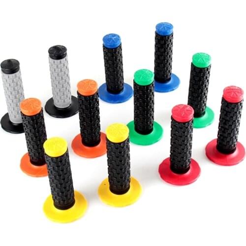 Universal Motorcycle Taper Grips Motocross Grip Handle Bar DIRT PIT BIKE 7/8" HANDLEBAR RUBBER GEL Kawasaki Honda Suzuki Yamaha