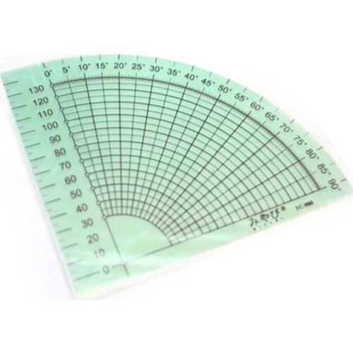 Yardstick Cutting Quilting Rulers Sewing Feet Fan-shaped DIY Ruler Sewing Tools Patchwork Ruler TC-900 Made In TaiWan