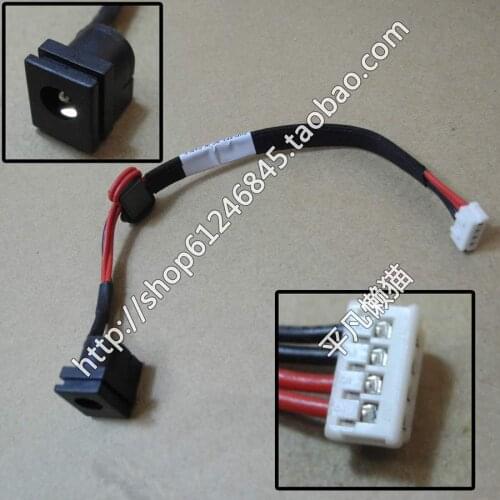 WZSM New DC Power Jack with cable for Toshiba C600 Jack Socket Power Connector