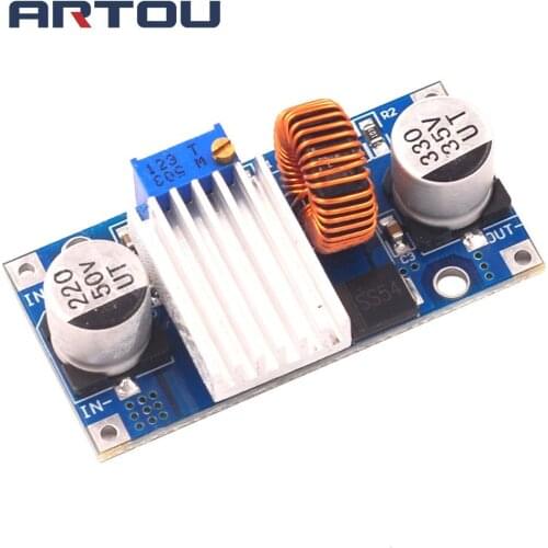 XH-M133 DC-DC Adjustable Step Down Power Supply Module Buck Voltage Regulator 5A 4-38V to 1.25-36V DC Voltage Regulator Module