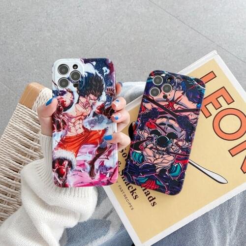 Japan Popular Classic Anime Cartoon Silicone Phone Case For Iphone 12 Pro Max Mini 11 X XR XS Max 8 7 SE 2020 Soft Back Cover
