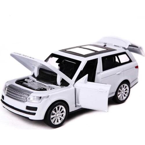 1:32 Toy Car Range Rover SUV Metal Toy Alloy Car Diecasts & Toy Vehicles Car Model Miniature Scale Model Car Toys For Children