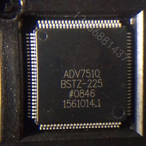 2PCS~10PCS/LOT ADV7510BSTZ-225 ADV7510 QFP100 New original