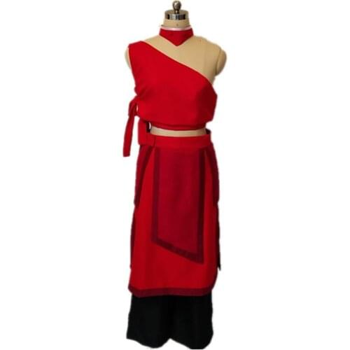 2020 Anime Avatar the last Airbender Katara Cosplay Costumes
