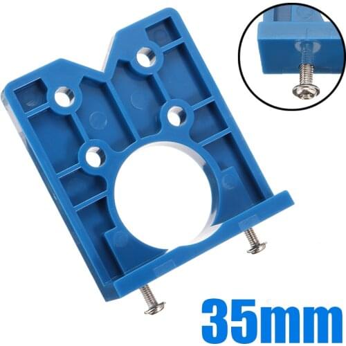 35mm ABS Hinge Drill Jig Locator Hinge Instal Drill Guide Hinge DIY Locator Wood Hole Drilling Boring for Home Furniture Door