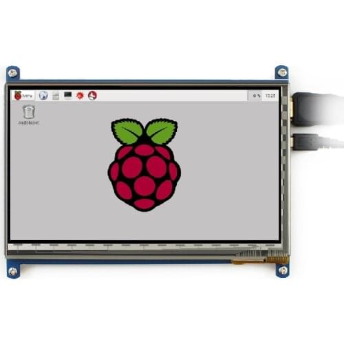 7 inch Raspberry pi touch screen 800*480 7 inch Capacitive Touch Screen LCD, HDMI interface supports various systems for arduino