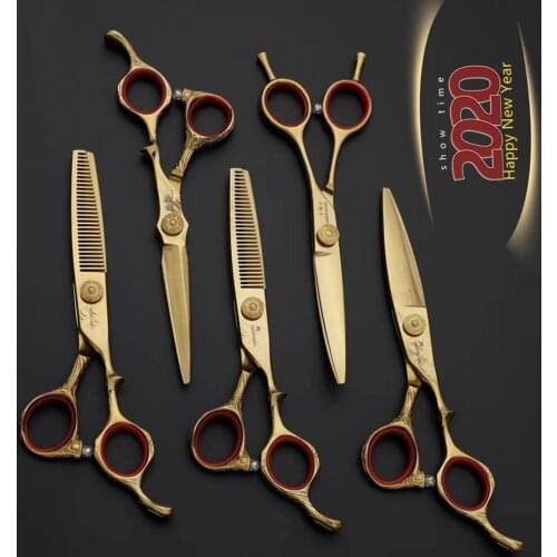 [Boss Favorite] Professional Hair Cut Shear Hairdressing Scissors Salon Barber Scissor Hairdresser Haircut Scissor Shear Case