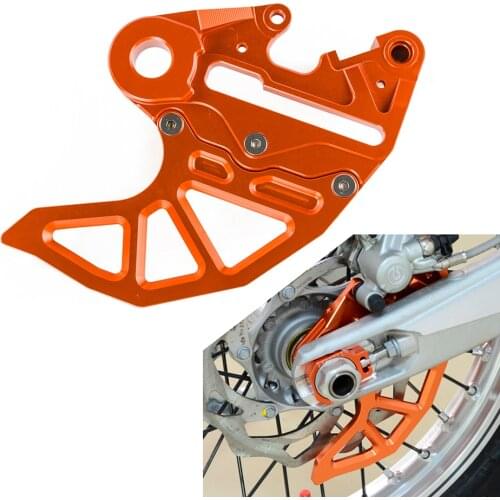 CNC Rear Brake Disc Guard Protector For KTM 125 250 350 450 530 SX SXF SMR XC XCF XCW EXC EXCF 6 Days 2004- 2018 2019 2020