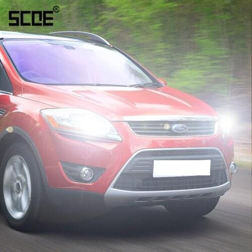 For Ford C-Max Kuga Maverick Mondeo V SCOE 2PCS Auto High Beam Super Halogen Bulb Headlight Car Styling warm white