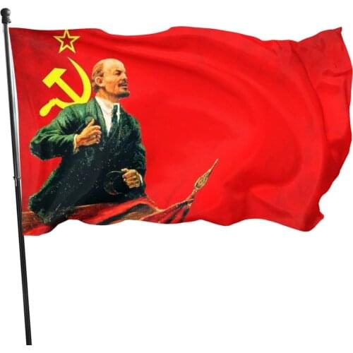 90x150cm Lenin Party Flag