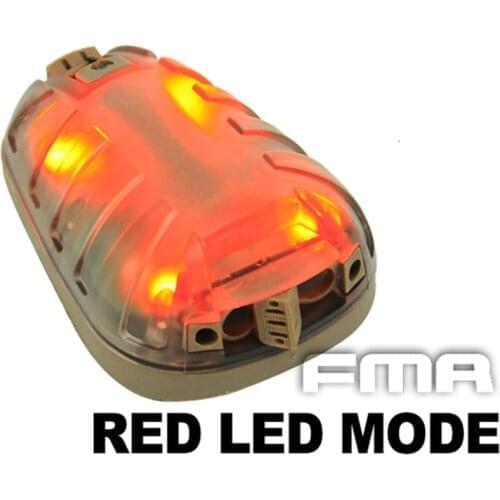 FMA Free Shipping Airsoft Tactical Hunting HEL-STAR 6 Survival Lights Helmet Safety Flash Light TB537 DE Body