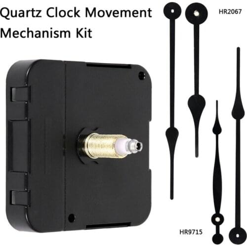 DIY High Torque Quartz For Tide Controlled Clock Movement Motor Mechanism Kit 230MM /208MM Hour Minute Hands Fitting Clock Parts
