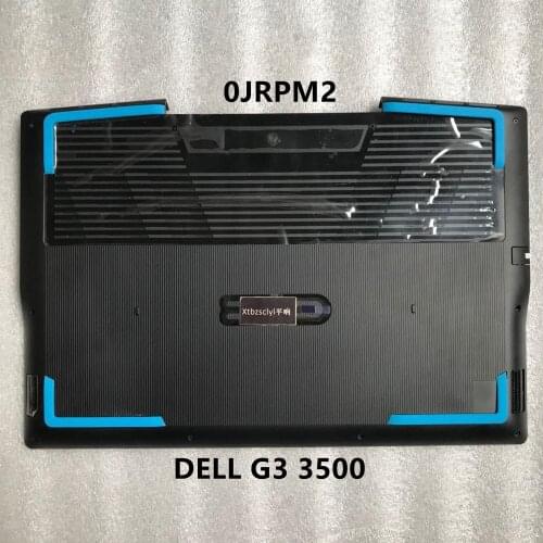 New For DELL G3 3500 Bottom case Lower cover Laptop D case Blue foot pad high version 0JRPM2