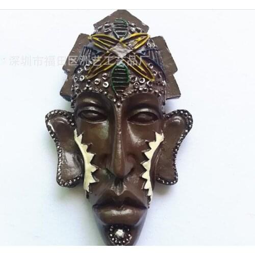 African indigenous people original host Indonesian souvenir refrigerator stickers