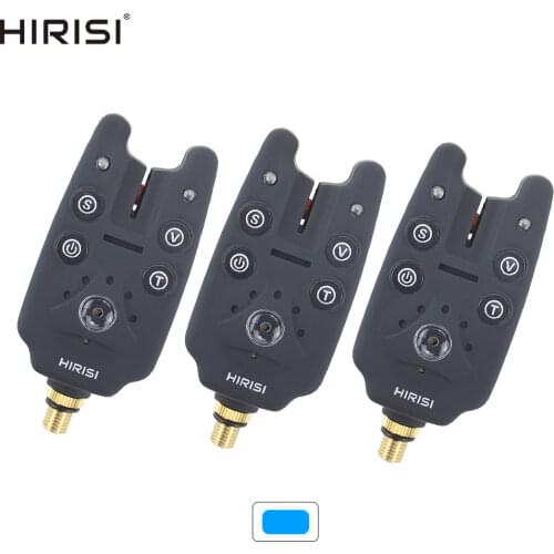 Carp Fishing Bite Alarms with Volume Tone Sensitivity Control LED Indicator B1101
