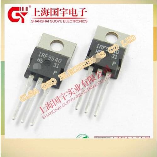 Upright triode IRF9540 TO220 integrity management + store spot renovation