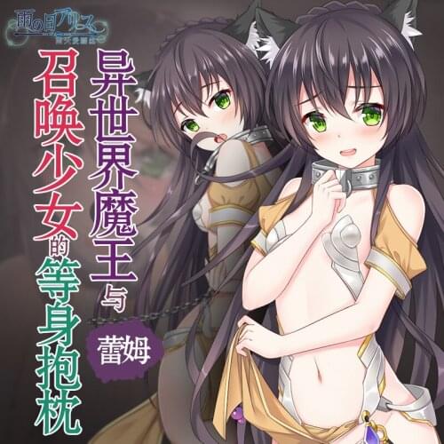 Isekai Maou To Sho Ukan Shoujo No Dorei Majutsu Rem Dakimakura Hugging Body Pillow Case Japanese Otaku Pillow Cushion Cover YT