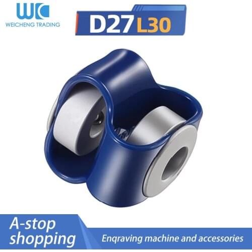1pc D27 L30 8 word encoder coupling rubber flexible stepping motor servo motor screw high torque flexible coupling
