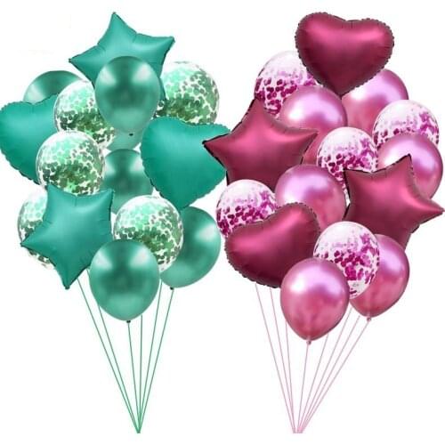 14pcs 12/18inch Champagne Gold Air Balloons Birthday Party decorations kids Helium BalloonWedding Festival Balon Party Supplies