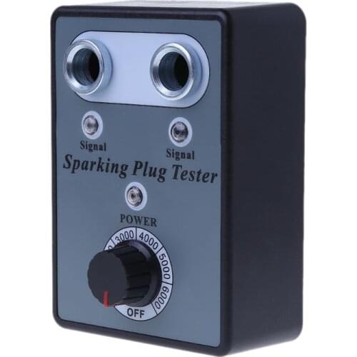 Car Spark Plug Tester With Adjustable Double Holes Ignition Testers Circuit Testing Analyzer