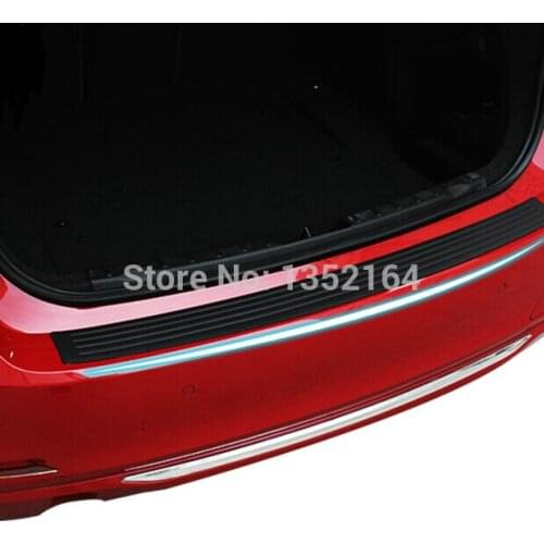 Auto rear rubber bumper protector trim for mazda 3, 6,cx-5, car styling