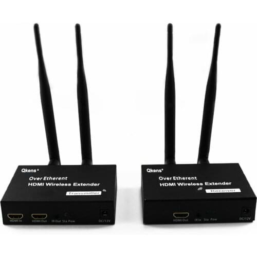 200m Wireless WiFi HDMI Extender Transmitter Receiver 2.4G 5GHz 1080P Local Loop-out IR Remote Video Converter Laptop PC To TV