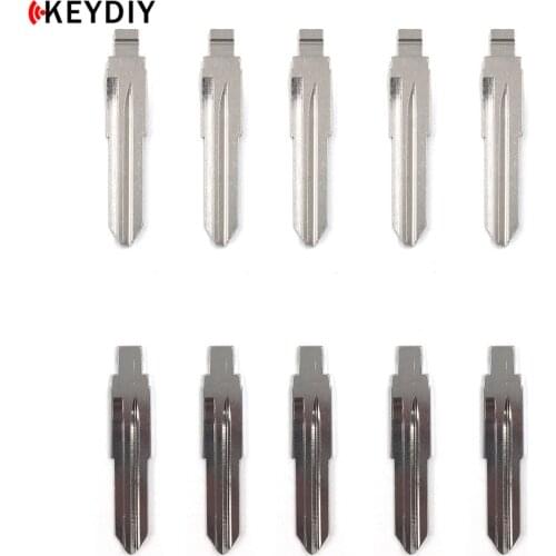 KEYDIY 10 pcs/lot Metal Blank Uncut Flip KD/VVDI/JMD Remote Key Blade Type #60 for Fiat NO. 60 Blade