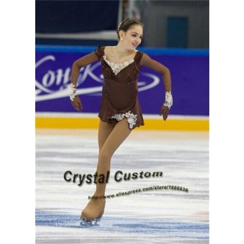 Hot Sales Figure Skating Dresses Adult Fashion New Brand Ice Figure Skating Dresses Competition For Women DR3478