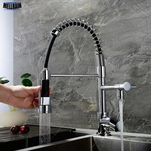 MELLRAIN Pull-out Kitchen Faucets