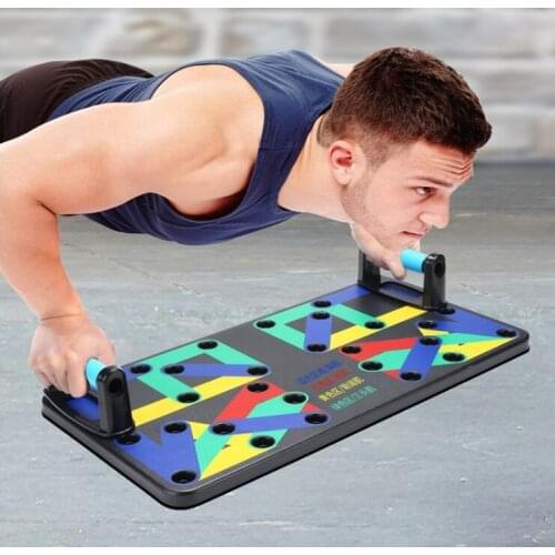 Multifunctional push up board Anti-slip Stand Bar Push Up Rack Board Body Building Training System Home Fitness Equipment